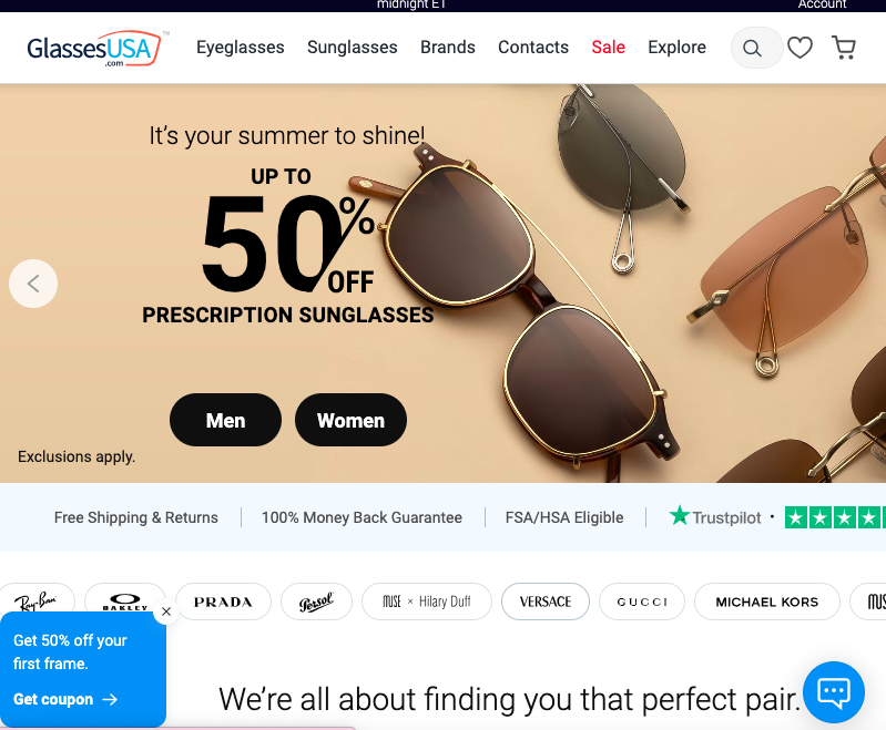 探索北美便利之选：网上配眼镜，焕发视界新风采