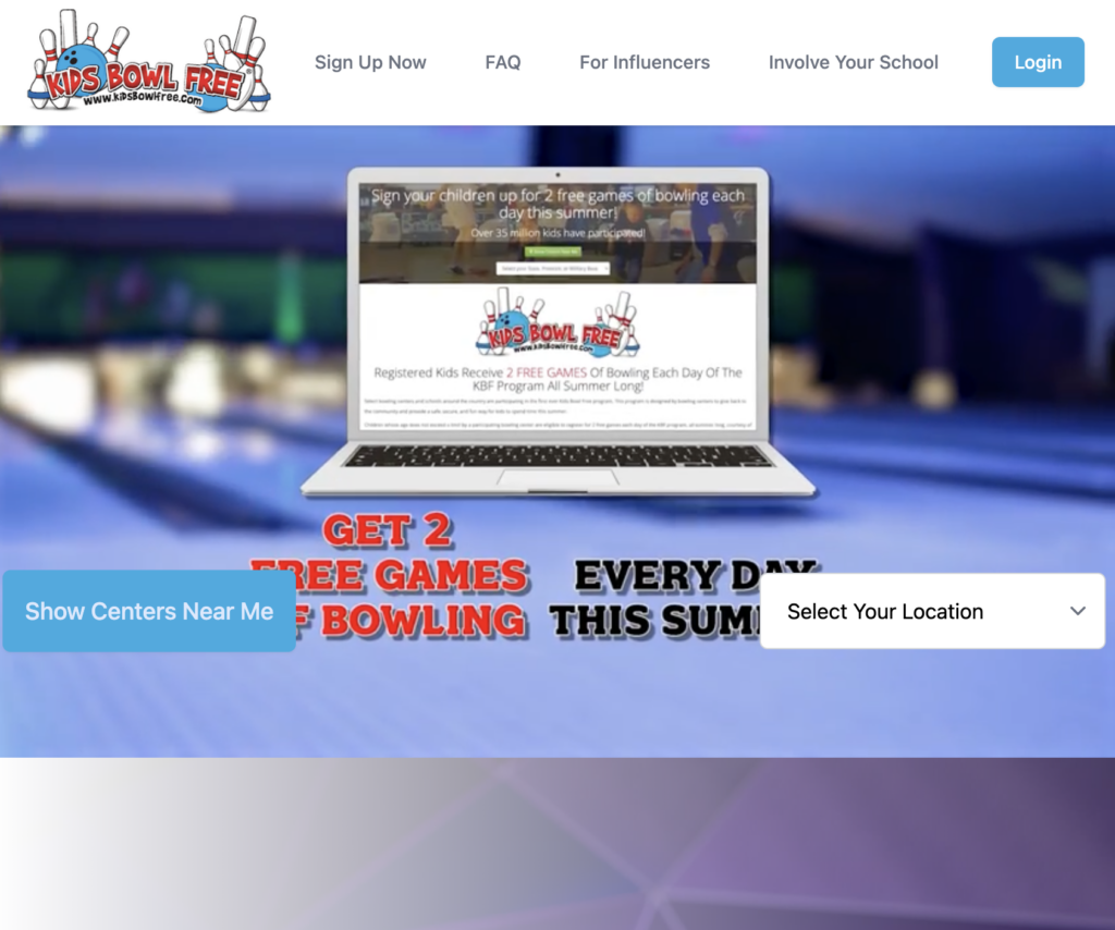 🎳 在美国怎么让孩子这个夏天免费打保龄球！快来看看怎么注册吧！