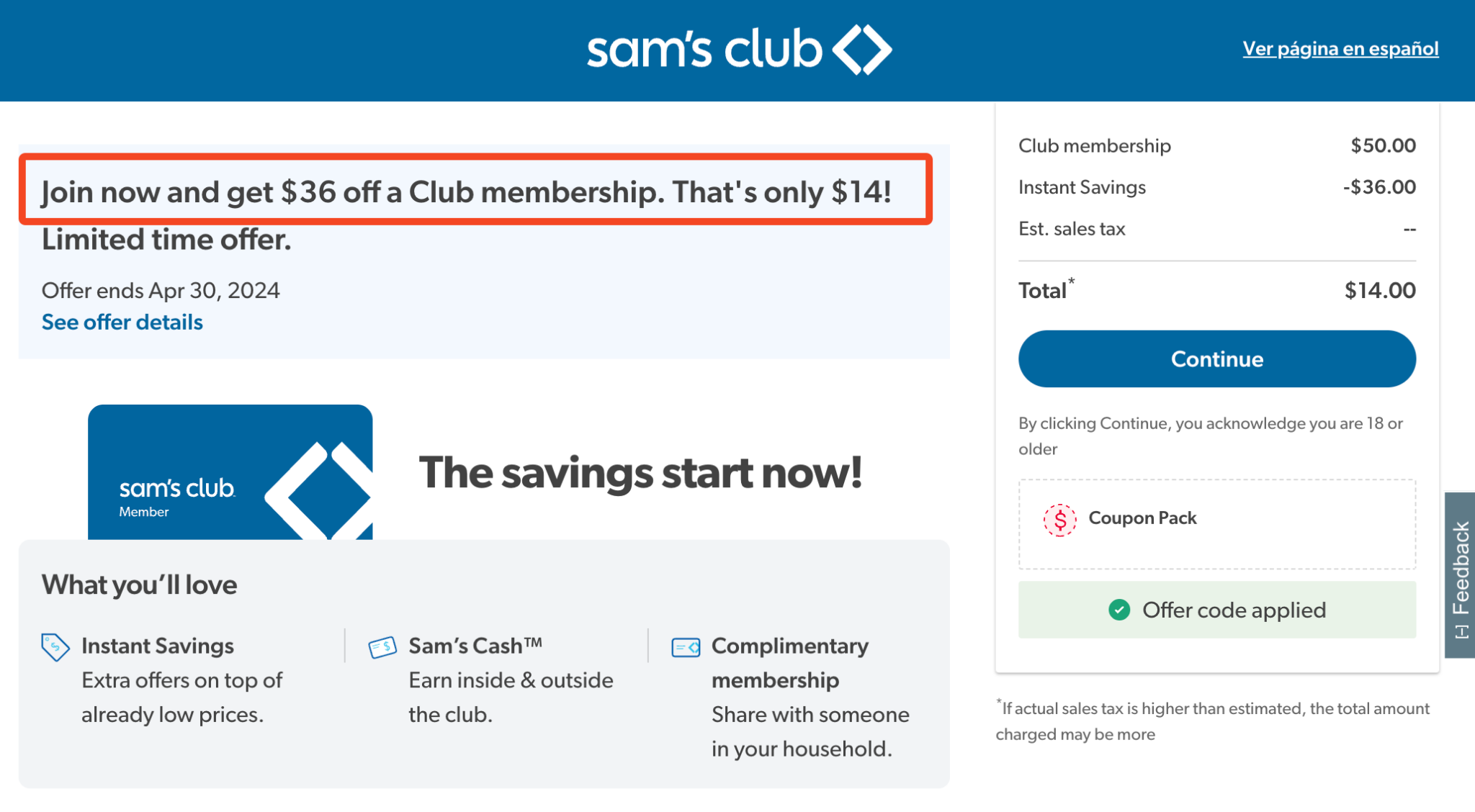 Sam's Club 介绍与会员优惠【限时：基础版仅需 $14 ，Plus 版仅需 $50】 - 北美生活快报